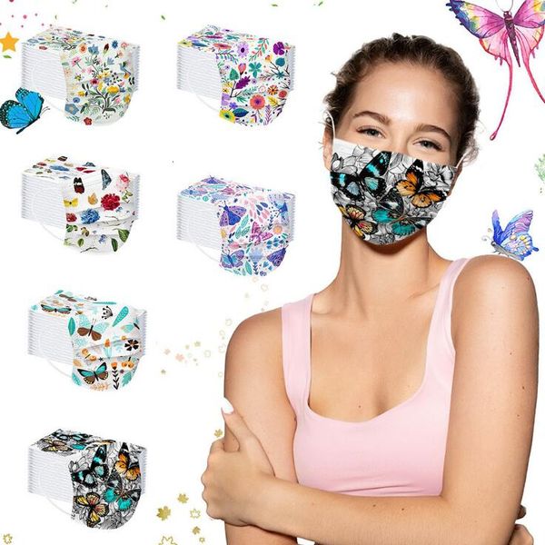 butterfly printed disposable face mask designer mask 3-layer mouth cover party masks mouth-muffle for adults protective mmask
butterfly printed disposable face mask designer mask 3-layer mouth cover party masks mouth-muffle for adults protective mmask