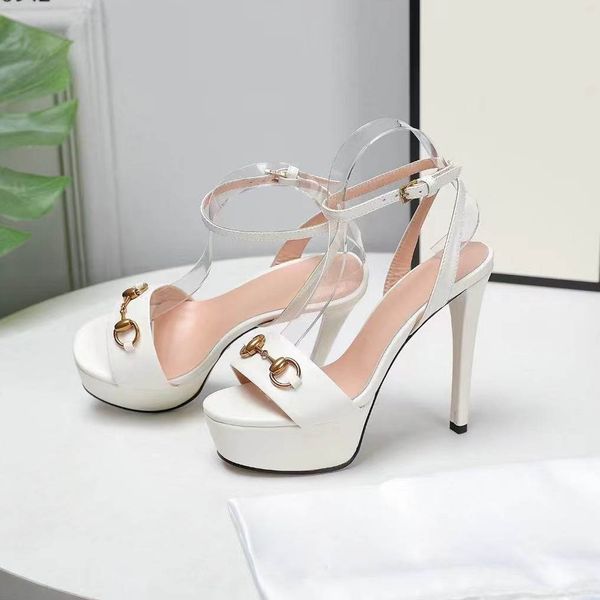 ne&#039;wHot Sale-FaNEW shion High heeled sandals sexy heel High heeled shoes Letter woman shoes SIZE;35-41