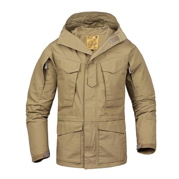 men windbreaker hoodie outwear field jacket male hooded pocket army coat waterproof pilot tactical fashion jackets, Black;brown 
men windbreaker hoodie outwear field jacket male hooded pocket army coat waterproof pilot tactical fashion jackets, Black;brown