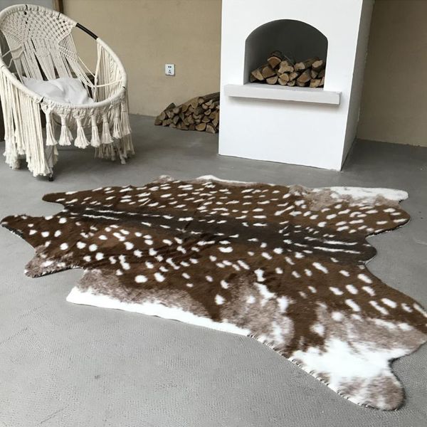 carpets sika deer faux leather rugs imitation animal skin natural floor mat carpet home decor 110x90cm 190x150cm
carpets sika deer faux leather rugs imitation animal skin natural floor mat carpet home decor 110x90cm 190x150cm