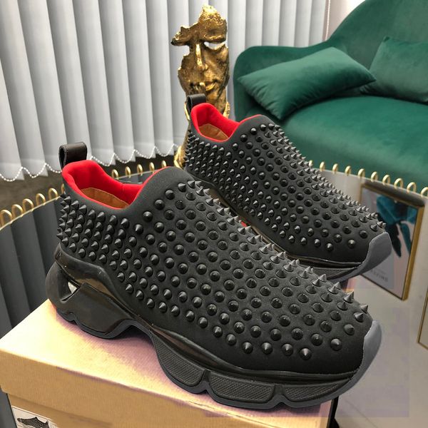 ins classic mens womens casual red bottom spikes shoes sneakers rivets rhinestone shoes dress party walking dad trainer sneakers chaussures, Black
ins classic mens womens casual red bottom spikes shoes sneakers rivets rhinestone shoes dress party walking dad trainer sneakers chaussures, Black