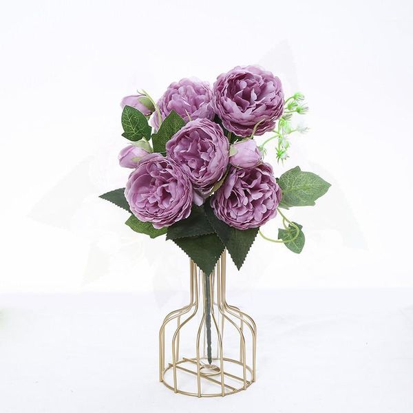 30cm rose silk flores artificiales silk fake wedding flowers bouquet for decoration 5 big head and 4 bud flowers decoration1
30cm rose silk flores artificiales silk fake wedding flowers bouquet for decoration 5 big head and 4 bud flowers decoration1