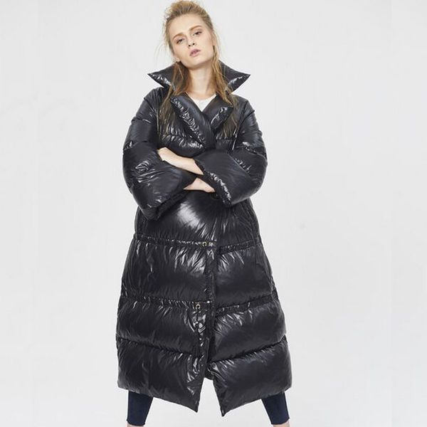 2021 new jacket women mode of great dimensions long spectacle winter coat parkas 90% from white to 8lin, Black
2021 new jacket women mode of great dimensions long spectacle winter coat parkas 90% from white to 8lin, Black