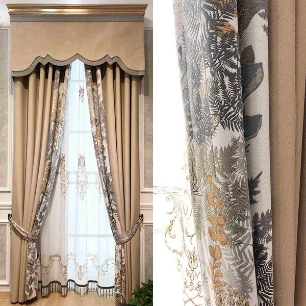 european luxury modern simple splicing curtain fabric chenille shade curtain fabric living room bedroom finished product
european luxury modern simple splicing curtain fabric chenille shade curtain fabric living room bedroom finished product