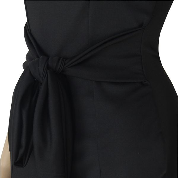 womens fashion dresswrapped chest waist tight stitching strap dress bandage y15s ytt7, Black;gray
womens fashion dresswrapped chest waist tight stitching strap dress bandage y15s ytt7, Black;gray