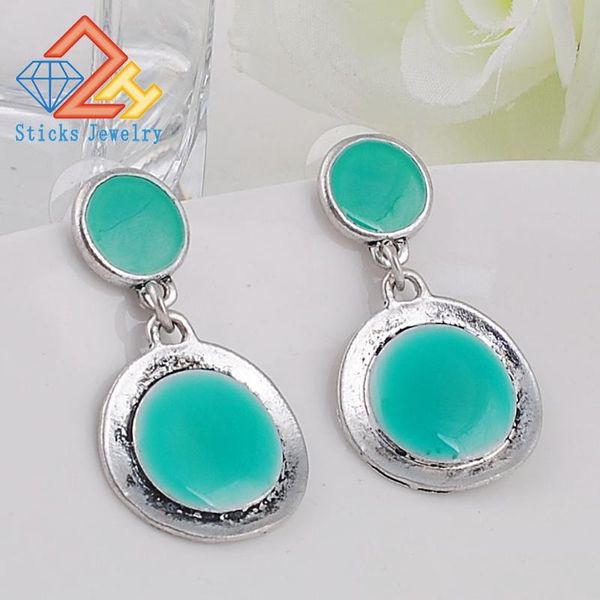 dangle & chandelier earrings fashion geometry alloy blue enamel drop for women, Silver
dangle & chandelier earrings fashion geometry alloy blue enamel drop for women, Silver