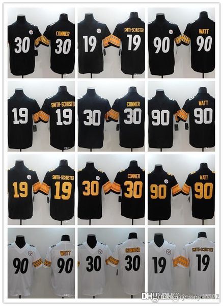 men women youth pittsburgh steelers 19 juju smith-schuster 90 t.j. watt 30 james conner football jerseys black white, Black;red
men women youth pittsburgh steelers 19 juju smith-schuster 90 t.j. watt 30 james conner football jerseys black white, Black;red
