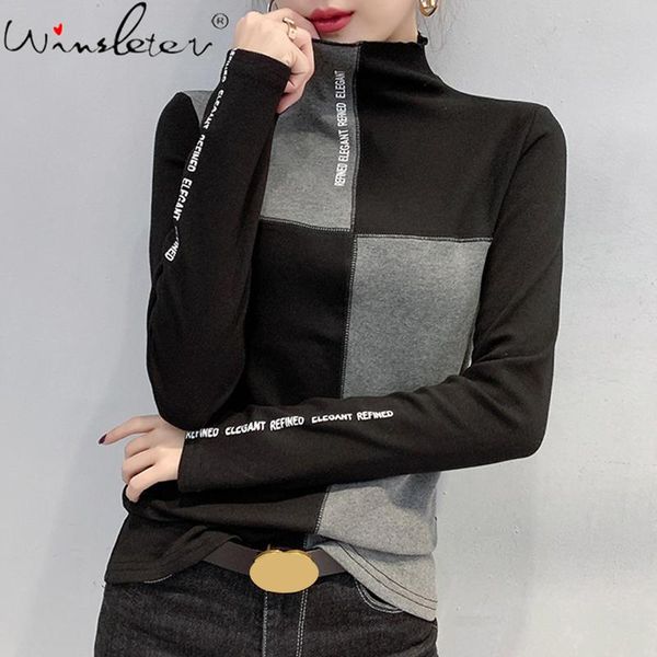new 2020 women spring/autumn slim t-shirt patchwork bottoming long sleeve casual korean minimalist triko tees sanded t07833b, White
new 2020 women spring/autumn slim t-shirt patchwork bottoming long sleeve casual korean minimalist triko tees sanded t07833b, White