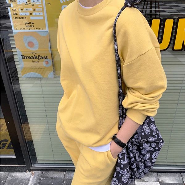 new 2020 autumn women sweater 2 piece sets long sleeve sportwear pullover sweater and pant suit 2 pcs outfits 6 colors, White
new 2020 autumn women sweater 2 piece sets long sleeve sportwear pullover sweater and pant suit 2 pcs outfits 6 colors, White
