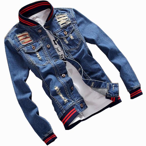 men's jackets 2021 denim jacket fashion army bomber jeans casual streetwear vintage mens jean clothing, Black;brown
men's jackets 2021 denim jacket fashion army bomber jeans casual streetwear vintage mens jean clothing, Black;brown