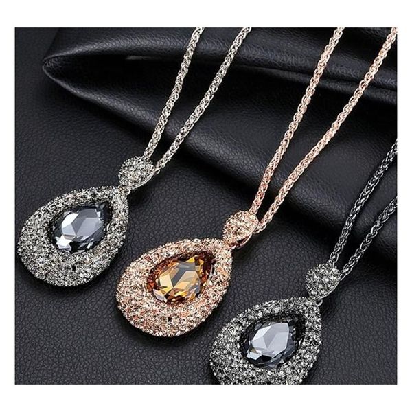 new sweater chain stone long necklaces pendants jewelry flower key bear waterdrop austrian crystal fashion penda wmtzay luckyhat, Silver
new sweater chain stone long necklaces pendants jewelry flower key bear waterdrop austrian crystal fashion penda wmtzay luckyhat, Silver