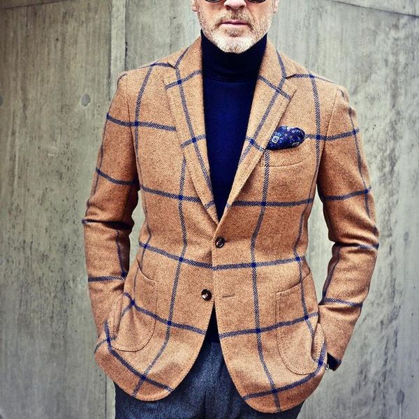 men's suits & blazers men blazer slim fit plaid casual single-breasted suit jacket mens formal jackets long sleeve fall 2021 spring clo, White;black
men's suits & blazers men blazer slim fit plaid casual single-breasted suit jacket mens formal jackets long sleeve fall 2021 spring clo, White;black