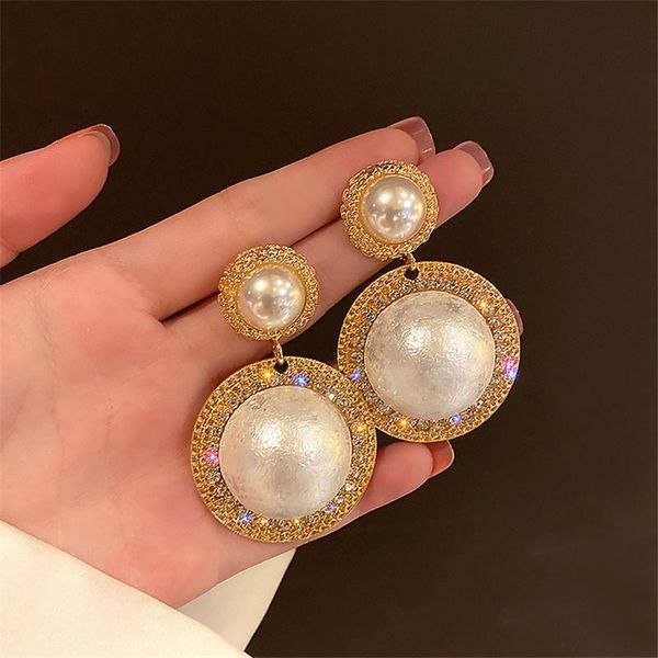 fyuan big simulation pearl drop серьги для женщин горный хрусталь серьги свадьбы серьги свадебные банкетные украшения аксессуары, Silver
fyuan big simulation pearl drop серьги для женщин горный хрусталь серьги свадьбы серьги свадебные банкетные украшения аксессуары, Silver