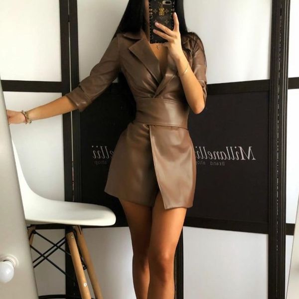 women leather jacket with belt european and american style fashion womens tailored collar pu leather dress jackets 2 colors size s, Black
women leather jacket with belt european and american style fashion womens tailored collar pu leather dress jackets 2 colors size s, Black