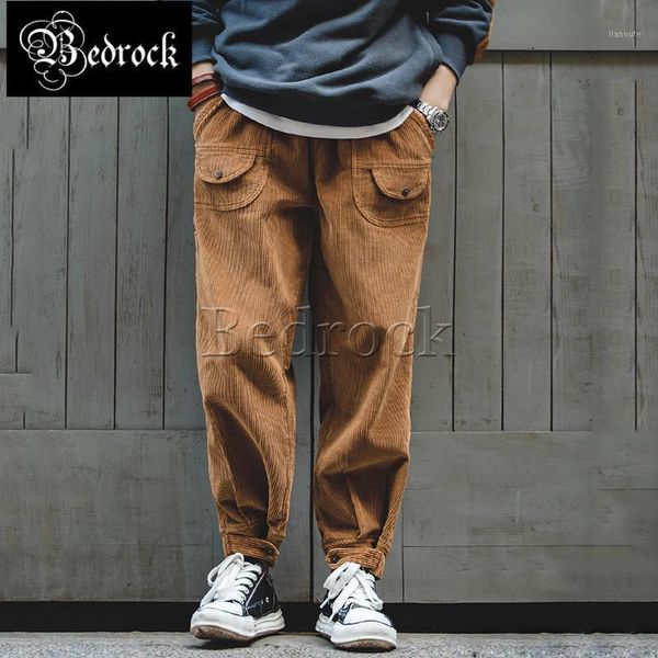 retro woodworking corduroy cropped trousers loose drape elastic tight-fitting casual pants men's overalls1, Black
retro woodworking corduroy cropped trousers loose drape elastic tight-fitting casual pants men's overalls1, Black