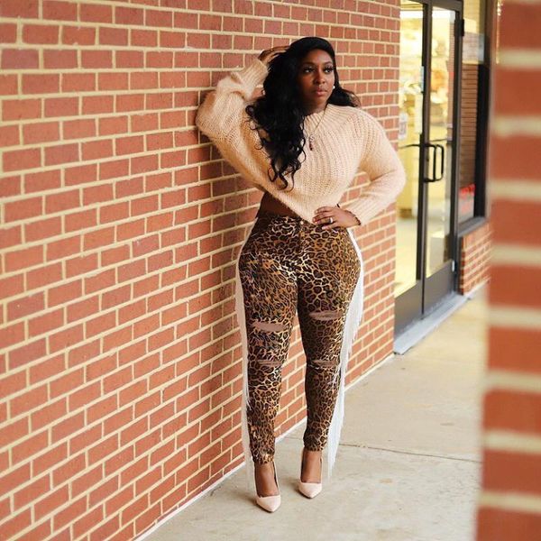 women's pants & capris women leopard print skinny jeans denim joggers femal bottoms mid waist pencil tassels, Black;white
women's pants & capris women leopard print skinny jeans denim joggers femal bottoms mid waist pencil tassels, Black;white