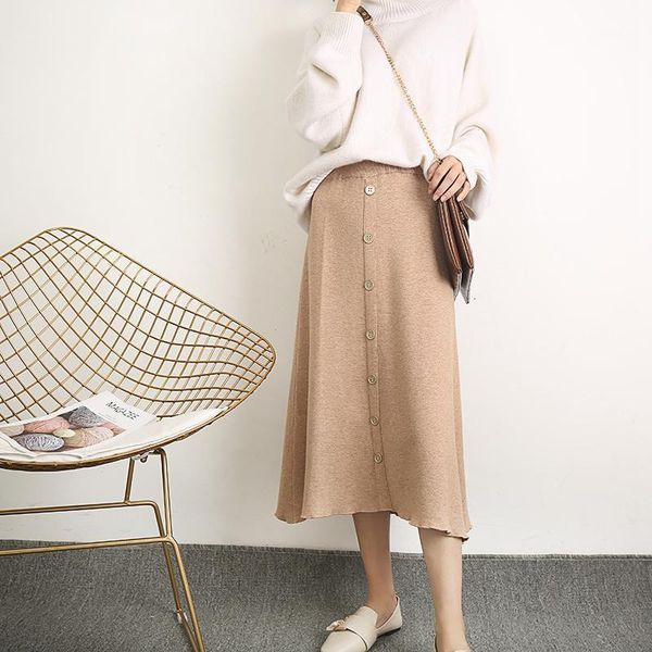 2020 spring and autumn new cashmere knitted skirt umbrella skirt a word high waist long was thin high waist wild1, Black
2020 spring and autumn new cashmere knitted skirt umbrella skirt a word high waist long was thin high waist wild1, Black