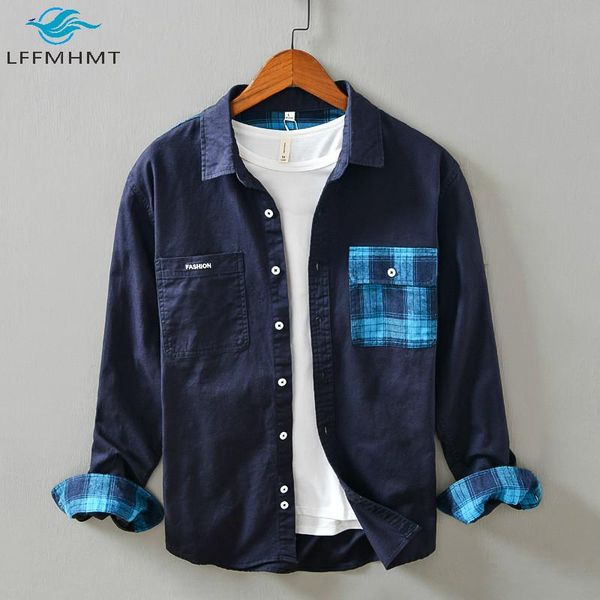 осенняя мода hk стиль плед карманы лоскутное с длинным рукавом рубашки из лампа с длинным рукавом мужчины корейская версия высокое качество, White;black
осенняя мода hk стиль плед карманы лоскутное с длинным рукавом рубашки из лампа с длинным рукавом мужчины корейская версия высокое качество, White;black