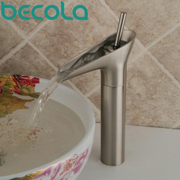 bathroom sink faucets brushed nickel basin faucet deck mount waterfall and cold water mixer taps gz-8007l
bathroom sink faucets brushed nickel basin faucet deck mount waterfall and cold water mixer taps gz-8007l