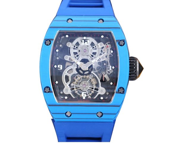 men's watch zy produced carbon fiber shell hollow design dial, imported full-automatic mechanical movement, sapphire mirror 43mm, Slivery;brown
men's watch zy produced carbon fiber shell hollow design dial, imported full-automatic mechanical movement, sapphire mirror 43mm, Slivery;brown