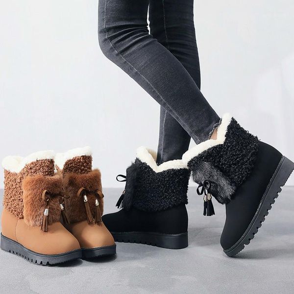 boots natural women real fur snow fashion for genuine cow leather winter ankle1, Black
boots natural women real fur snow fashion for genuine cow leather winter ankle1, Black