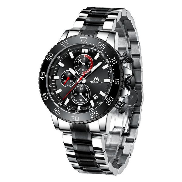 relogio masculino 2020 megalith мужские двойные рассылки мужские мультифункциональные водонепроницаемые светящиеся спортивные кварцевые нару, Silver
relogio masculino 2020 megalith мужские двойные рассылки мужские мультифункциональные водонепроницаемые светящиеся спортивные кварцевые нару, Silver