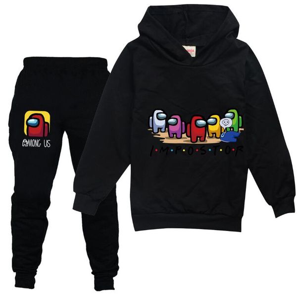 among us hoodies pants suit for teens girls boys children cartoon anime sweatshirt suit kids autumn winter clothes sudadera, White
among us hoodies pants suit for teens girls boys children cartoon anime sweatshirt suit kids autumn winter clothes sudadera, White