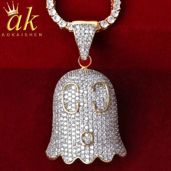 ghost face chain pendants necklace gold color iced cubic zircon with rope men's hip hop jewelry q1209, Bronze;silver
ghost face chain pendants necklace gold color iced cubic zircon with rope men's hip hop jewelry q1209, Bronze;silver