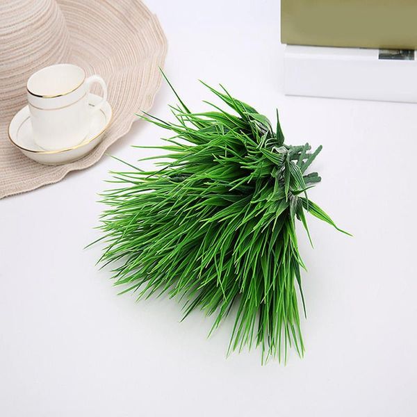 decorative flowers & wreaths 3pcs green plant potted plastic simulation grass 7 fork spring outside home garden office decoration
decorative flowers & wreaths 3pcs green plant potted plastic simulation grass 7 fork spring outside home garden office decoration