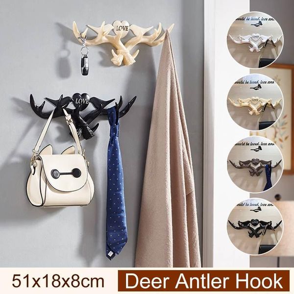 hooks & rails wall decoration living room hanger kitchen home accessories deer horn key coat clothes towel hat handbag holder
hooks & rails wall decoration living room hanger kitchen home accessories deer horn key coat clothes towel hat handbag holder