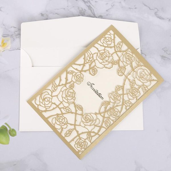 1pcs rose flora laser cut wedding invitation cards businesscards greeting cards printing wedding decoration party supplies bbyrbl
1pcs rose flora laser cut wedding invitation cards businesscards greeting cards printing wedding decoration party supplies bbyrbl
