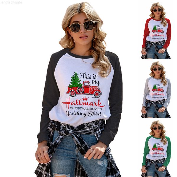 risjc contrast color raglan sleeve car print women's sweater, Black
risjc contrast color raglan sleeve car print women's sweater, Black