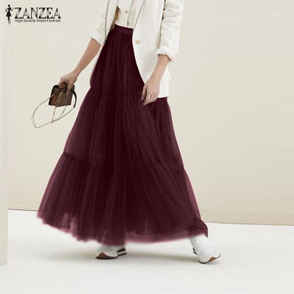 zanzea women's pleated mesh patchwork skirts 2020 summer sundress elegant casual tulle vestidos female solid high waist robe 5xl1, Black
zanzea women's pleated mesh patchwork skirts 2020 summer sundress elegant casual tulle vestidos female solid high waist robe 5xl1, Black
