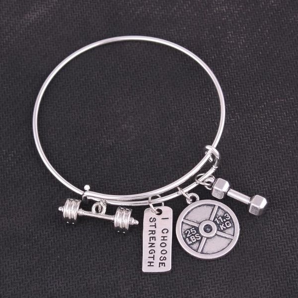 charm bracelets fitness dumbbell barbell kettle bell with charms weightlifting gym bracelet engraved words, Golden;silver
charm bracelets fitness dumbbell barbell kettle bell with charms weightlifting gym bracelet engraved words, Golden;silver