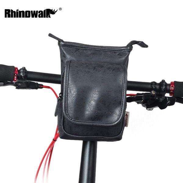 rhinowalk pu leather bicycle handlebar bag multi-function cycling front frame pannier mini waist bag leisure single shoulder bag
rhinowalk pu leather bicycle handlebar bag multi-function cycling front frame pannier mini waist bag leisure single shoulder bag