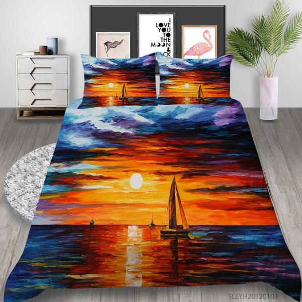 bedding sets 3d duvet cover set luxury colorful paintings print king double creative bed for teen girl
bedding sets 3d duvet cover set luxury colorful paintings print king double creative bed for teen girl