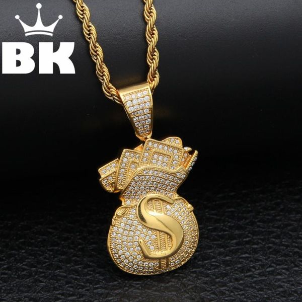 pendant necklaces the bling king custom purse necklace hip hop full iced out cubic zirconia gold sliver cz stone, Silver
pendant necklaces the bling king custom purse necklace hip hop full iced out cubic zirconia gold sliver cz stone, Silver