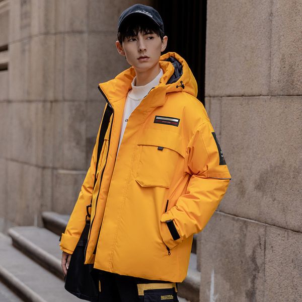 winter new thickened short down jacket men's korean version of young students handsome hooded white duck down jacket q1209, Black
winter new thickened short down jacket men's korean version of young students handsome hooded white duck down jacket q1209, Black