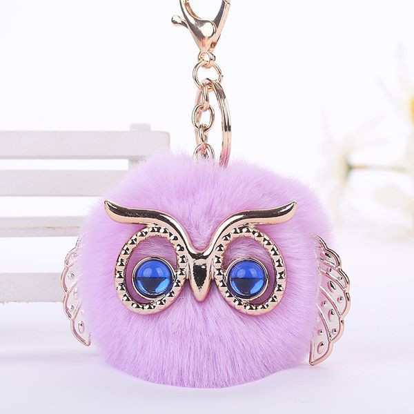 creative cute owl fur ball keychain cartoon big eyes fur ball pendant fashion female bag hanging, Silver
creative cute owl fur ball keychain cartoon big eyes fur ball pendant fashion female bag hanging, Silver