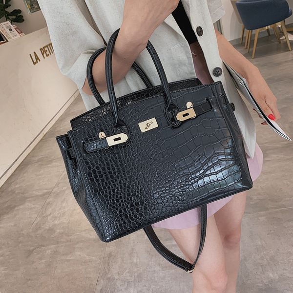 big bag 2020 new birkin bag european and american fashion alligator print handbag bai match shoulder womens bag fashion messenger
big bag 2020 new birkin bag european and american fashion alligator print handbag bai match shoulder womens bag fashion messenger