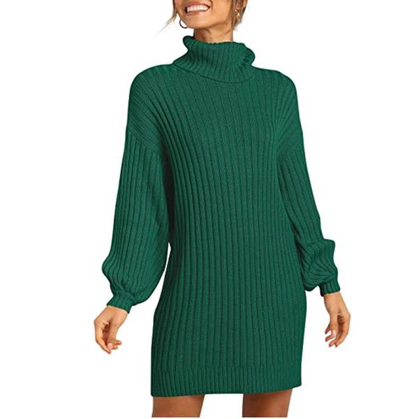 casual dresses fashion simple women's dress solid long sleeve sweater turtleneck plus size pullover harajuku for winter femme, Black;gray
casual dresses fashion simple women's dress solid long sleeve sweater turtleneck plus size pullover harajuku for winter femme, Black;gray