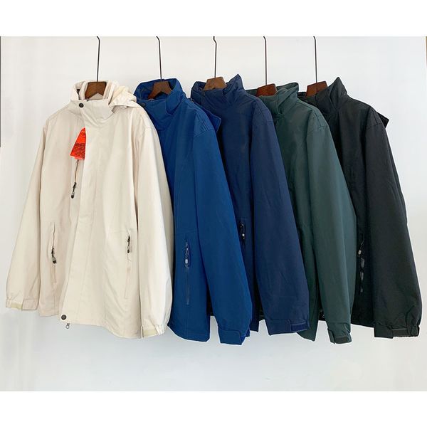 men windbreaker jackets sport hoodie zipper 3 in 1 outwear detachable thick outdoor coat fashion hooded jackets sportwear y091602, Black;brown
men windbreaker jackets sport hoodie zipper 3 in 1 outwear detachable thick outdoor coat fashion hooded jackets sportwear y091602, Black;brown
