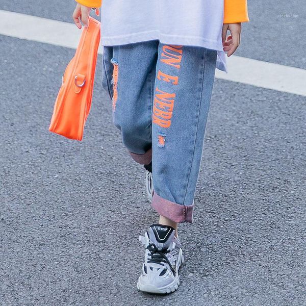 jeans kids girls ripped 10 12 years denim pants 2021 autumn korean style teenage jeans1, Blue
jeans kids girls ripped 10 12 years denim pants 2021 autumn korean style teenage jeans1, Blue