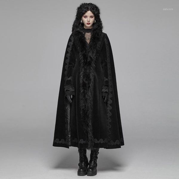 punk rave women gothic vintage gorgeous long coat sleeves,cloak shape,imitation furry strips on front centre wy10351, Tan;black
punk rave women gothic vintage gorgeous long coat sleeves,cloak shape,imitation furry strips on front centre wy10351, Tan;black