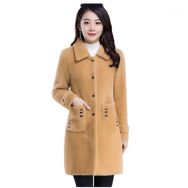 haute couture fur parkas women clothing shaggy coat winter imitate mink cashmere keep warm outwear quality assurance 3671, Black
haute couture fur parkas women clothing shaggy coat winter imitate mink cashmere keep warm outwear quality assurance 3671, Black