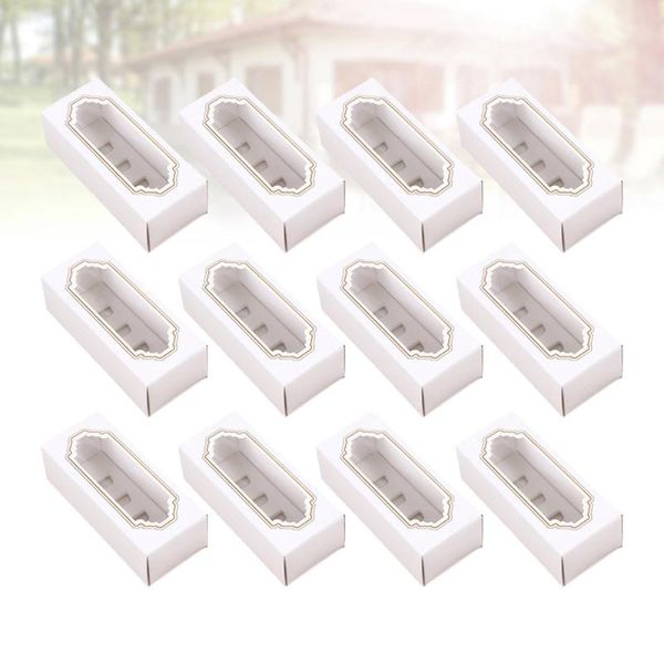 gift wrap 12pcs macaron storage boxes cake holder paper packaging box cookie containers with clear window for home dessert shop
gift wrap 12pcs macaron storage boxes cake holder paper packaging box cookie containers with clear window for home dessert shop