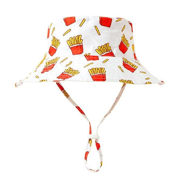baby summer outdoor fisherman hats sunflower fruit pineapple french fries printed kids children sun beach caps infants girl sunscreen bucket, Yellow
baby summer outdoor fisherman hats sunflower fruit pineapple french fries printed kids children sun beach caps infants girl sunscreen bucket, Yellow