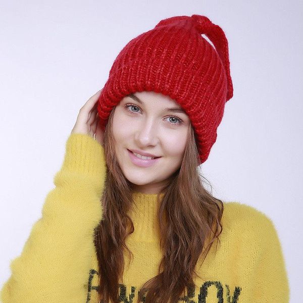 women knitted crochet solid ears cute skullies beanies fashion girls autumn winter warm ski hat, Blue;gray
women knitted crochet solid ears cute skullies beanies fashion girls autumn winter warm ski hat, Blue;gray