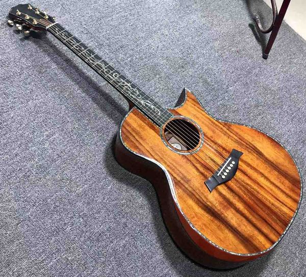 custom grand solid spruce acoustic guitar ebony fingerboard and body real abalone shell binding 41 inch armrest
custom grand solid spruce acoustic guitar ebony fingerboard and body real abalone shell binding 41 inch armrest