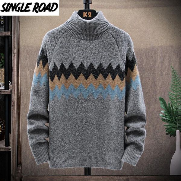 singleroad mens turtleneck sweater men 2020 winter patchwork jumper high collar harajuku sweaters korean casual grey sweater men, White;black
singleroad mens turtleneck sweater men 2020 winter patchwork jumper high collar harajuku sweaters korean casual grey sweater men, White;black